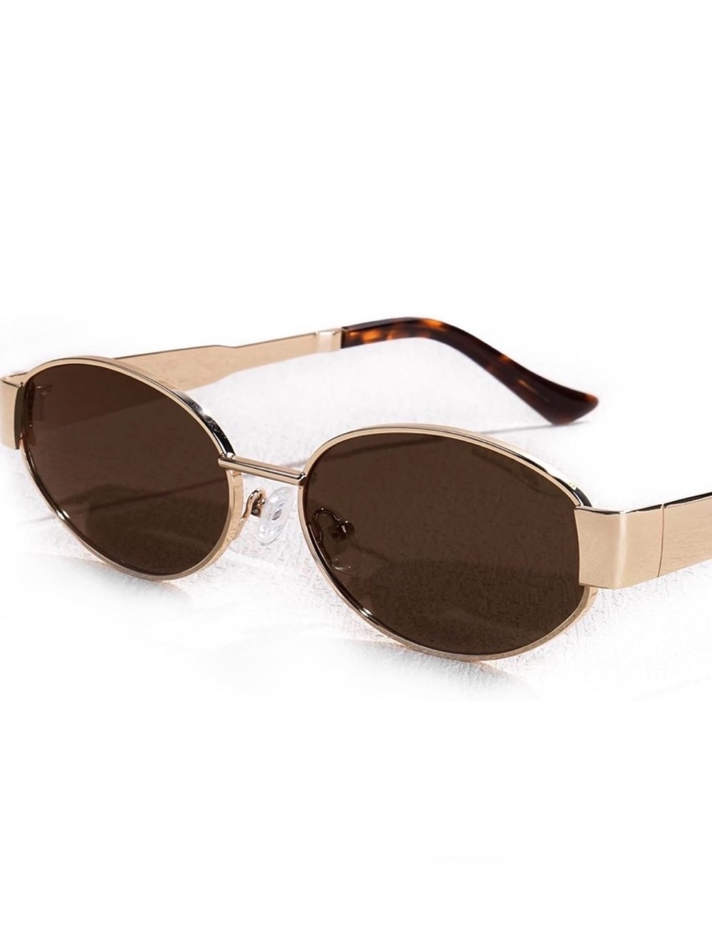 Furtalk Brown Retro Sunglasses